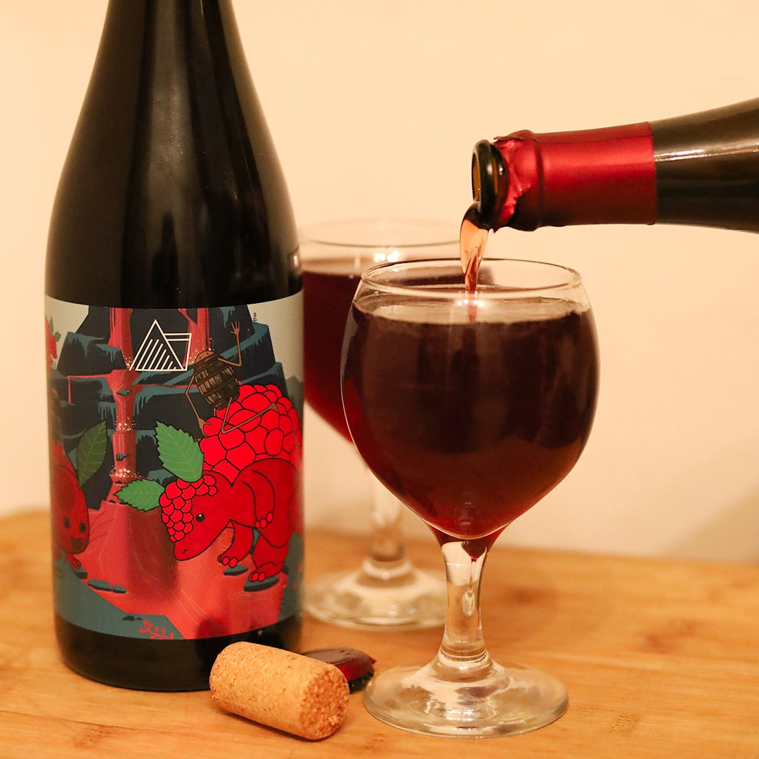 Cyclopean Creek - PX Sherry Barrel Aged Imperial Sour with raspberries and cherries