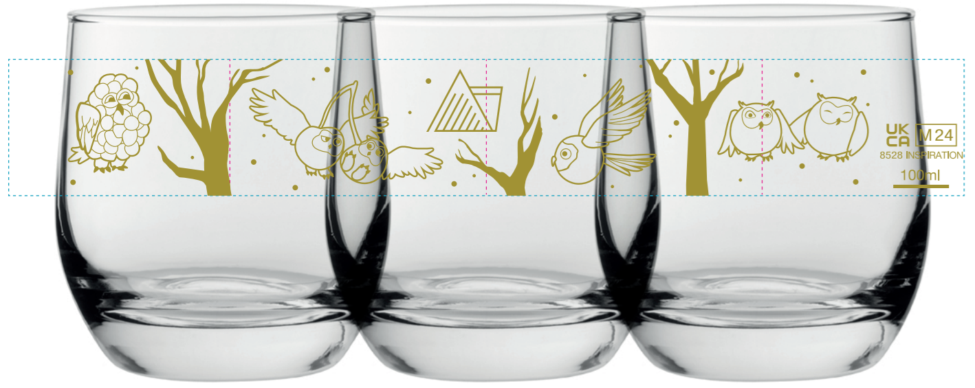 Wander Beyond Tasting Tumbler Glass